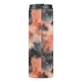 Abstracte Waterverf hemelsymfonie Thermosbeker (Achterkant)