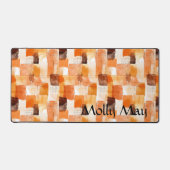 Abstracte Waterverf, Herfst Palet Bureaumat (Voorkant)