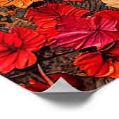 Abstracte waterverf illustratie van Volle Maan voo Poster (Hoek)