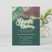 Abstracte waterverf Inktgoud Moderne Typografie Kaart (Staand voorkant)