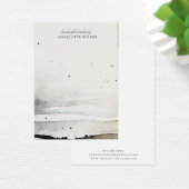 Abstracte Waterverf Kaarten voor juwelenweergave Visitekaartje (Bureau)