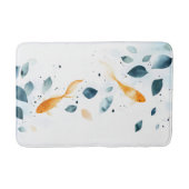 Abstracte Waterverf Koi Fish Serenity Badmat (Voorkant)