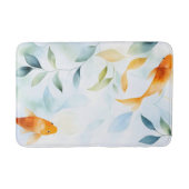Abstracte Waterverf Koi Fish Serenity Badmat (Voorkant)
