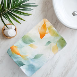 Abstracte Waterverf Koi Fish Serenity Badmat