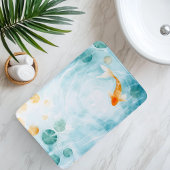 Abstracte Waterverf Koi Fish Serenity Badmat