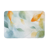 Abstracte Waterverf Koi Fish Serenity Badmat (Voorkant)