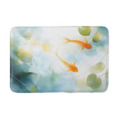 Abstracte Waterverf Koi Fish Serenity Badmat (Voorkant)