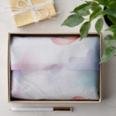Abstracte waterverf kwallen tissuepapier (Geschenk)