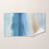 Abstracte Waterverf Lake Design Bad Handdoek (Handdoek)