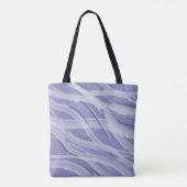 Abstracte Waterverf lavender Tote Bag (Achterkant)