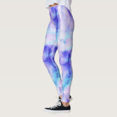 Abstracte Waterverf Leggings (Links)