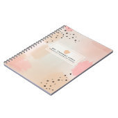 Abstracte Waterverf leraar notebook Notitieboek (Linkerzijde)