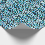 Abstracte Waterverf luipaard huidpatroon Cadeaupapier (Hoek)