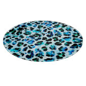 Abstracte Waterverf luipaard huidpatroon Snijplank (Hoek)
