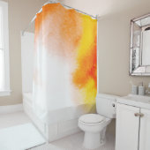 Abstracte waterverf luxueuze vloeistofkunstschilde douchegordijn (In situ)