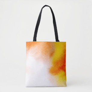 Abstracte waterverf luxueuze vloeistofkunstschilde tote bag