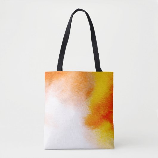 Abstracte waterverf luxueuze vloeistofkunstschilde tote bag (Voorkant)