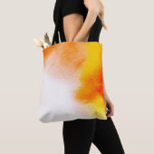 Abstracte waterverf luxueuze vloeistofkunstschilde tote bag (Dichtbij)
