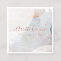 Abstracte Waterverf Makeup Artist