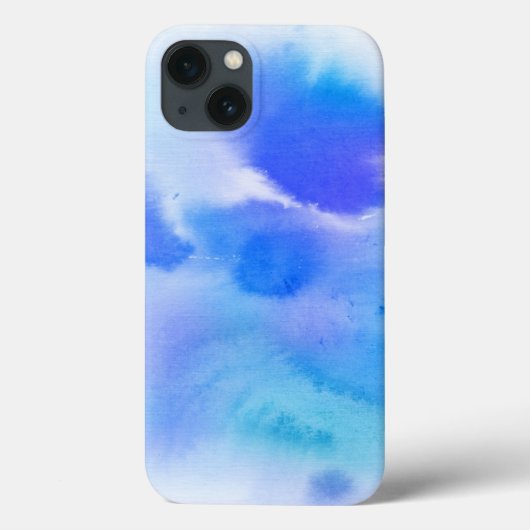 Abstracte waterverf met de hand geschilderde achte Case-Mate iPhone case (Achterkant)