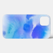 Abstracte waterverf met de hand geschilderde achte Case-Mate iPhone case (Achterkant (horizontaal))