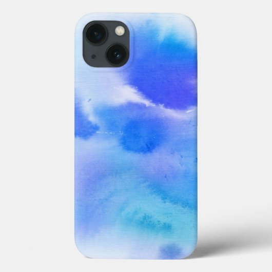 Abstracte waterverf met de hand geschilderde achte Case-Mate iPhone case (Achterkant)