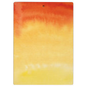 Abstracte waterverf met de hand geschilderde achte klembord (Achterkant)