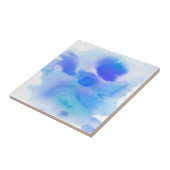 Abstracte waterverf met de hand geschilderde achte tegeltje (Zijkant)