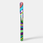 Abstracte Waterverf met kleurenritme en handmatige Case-Mate iPhone Case (Achterkant / Links)