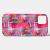 Abstracte waterverf met zonneglare Case-Mate iPhone case (Achterkant (horizontaal))