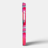 Abstracte waterverf met zonneglare Case-Mate iPhone case (Achterkant / Links)