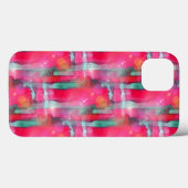Abstracte waterverf met zonneglare Case-Mate iPhone case (Achterkant (horizontaal))