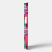 Abstracte waterverf met zonneglare Case-Mate iPhone case (Achterkant / Rechts)