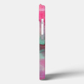 Abstracte waterverf met zonneglare Case-Mate iPhone case (Achterkant / Links)