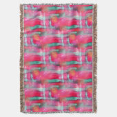 Abstracte waterverf met zonneglare deken (Voorkant Verticaal)