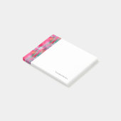 Abstracte waterverf met zonneglare post-it® notes (Schuin)