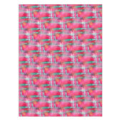 Abstracte waterverf met zonneglare tafelkleed (Voorkant)