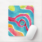 Abstracte Waterverf Muismat (Met muis)