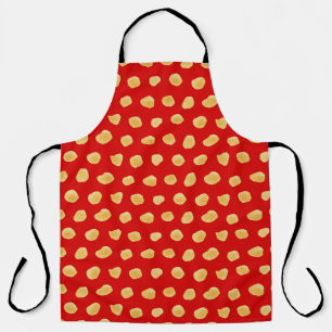 Abstracte waterverf naadloos patroon, met de hand schort