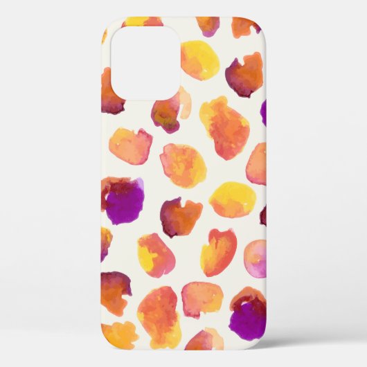 Abstracte Waterverf  naadloze illustratie Case-Mate iPhone Case (Achterkant)
