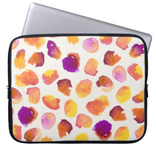 Abstracte Waterverf  naadloze illustratie Laptop Sleeve