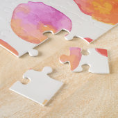 Abstracte Waterverf naadloze illustratie Legpuzzel (Zijkant)