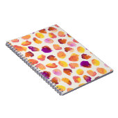 Abstracte Waterverf  naadloze illustratie Notitieboek (Rechterzijde)