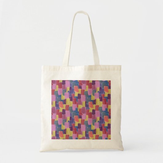Abstracte waterverf: naadloze splash achtergrond. tote bag (Voorkant)