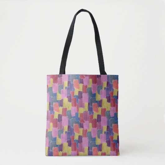 Abstracte waterverf: naadloze splash achtergrond. tote bag (Voorkant)