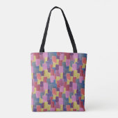 Abstracte waterverf: naadloze splash achtergrond. tote bag (Achterkant)