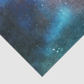 Abstracte Waterverf nachtelijke lucht 10x15 Tissuepapier (Detail)