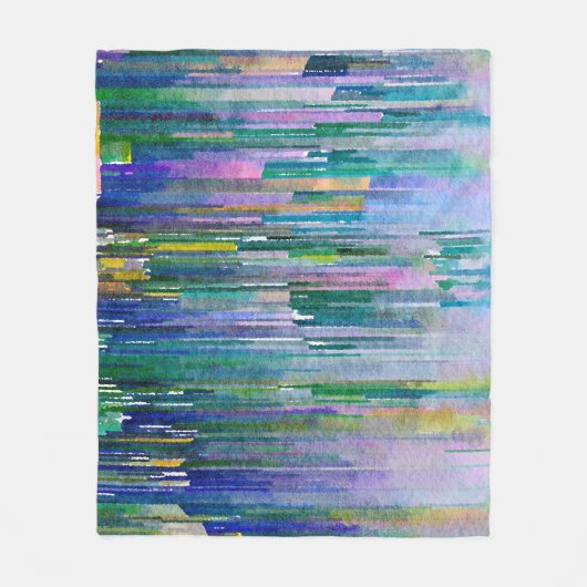 Abstracte waterverf, olieverf achtergrond. fleece deken (Voorkant)