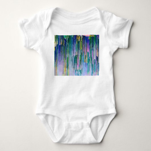 Abstracte waterverf, olieverf achtergrond. romper (Voorkant)
