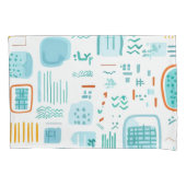 Abstracte Waterverf Ontwerp Kussen Hoesje Kussensloop (Voorkant)